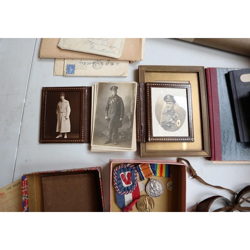 235 - Mr A . G . B Westcott collectables & ephemera from his life. Following his journey in the milita... 