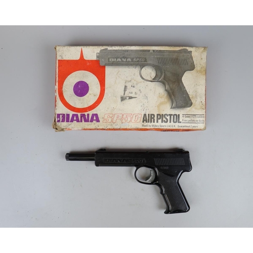 237 - Diana SP50 air pistol in original box