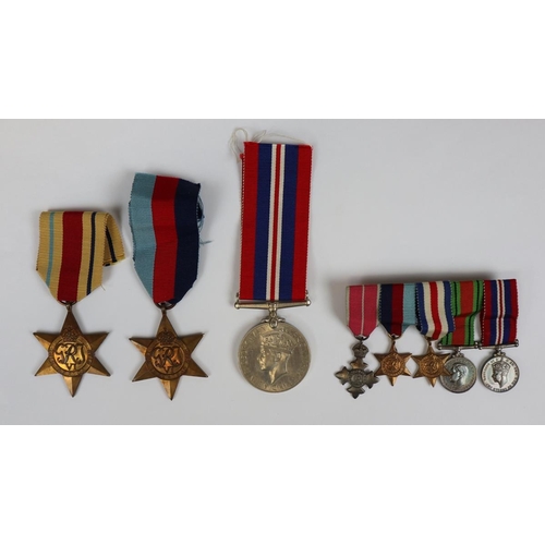 257 - Collection of WW2 medals to include Africa Star