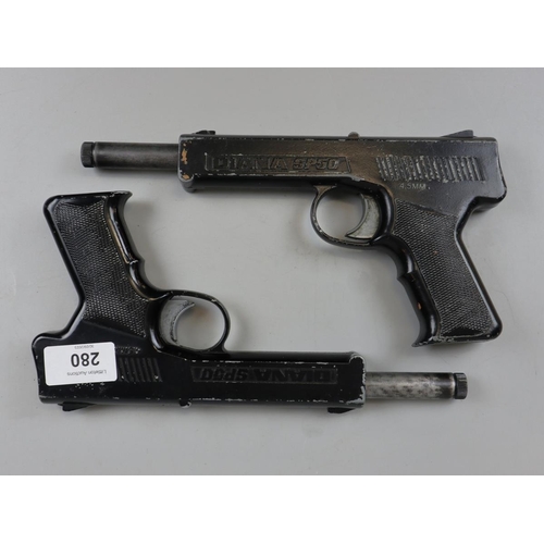 280 - 2 Diana SP50 air pistols