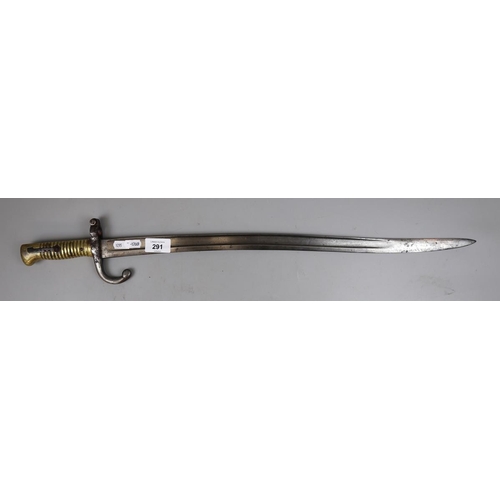 291 - 1850-1870 Chassepot bayonet