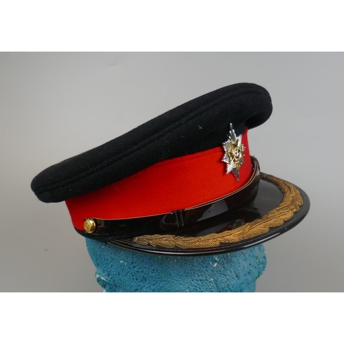 304 - Sherwood Foresters and Royal Worcesters officers cap