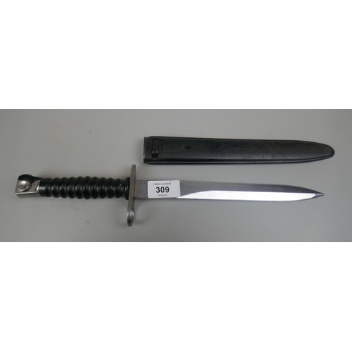 309 - Bayonet in sheath