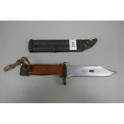 310 - Bayonet in sheath