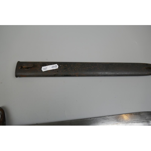 317 - Butchers bayonet