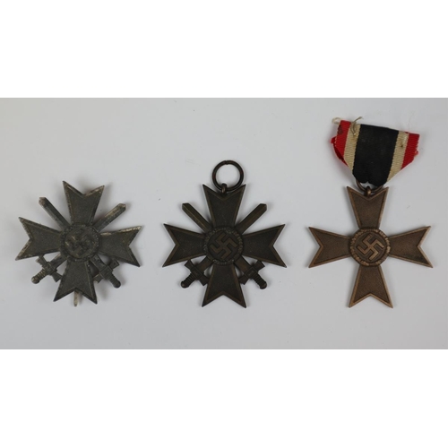 32 - 3 German War Merit Crosses