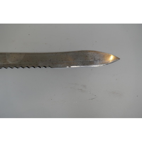 328 - Swiss army saw back bayonet