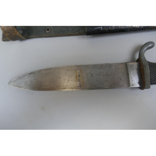 336 - 1942 Hitler Youth dagger in sheath by Solingen and Co.