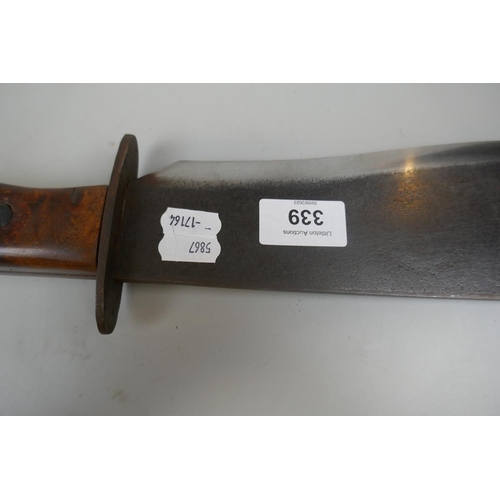 339 - Bolo George Rusher knife