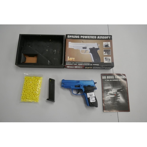 357 - BB air pistol in box