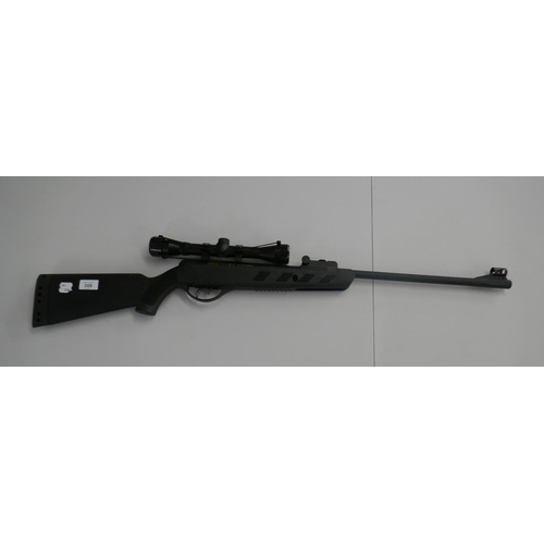 359 - Milbro .177 air rifle as new with telescopic sight in bag