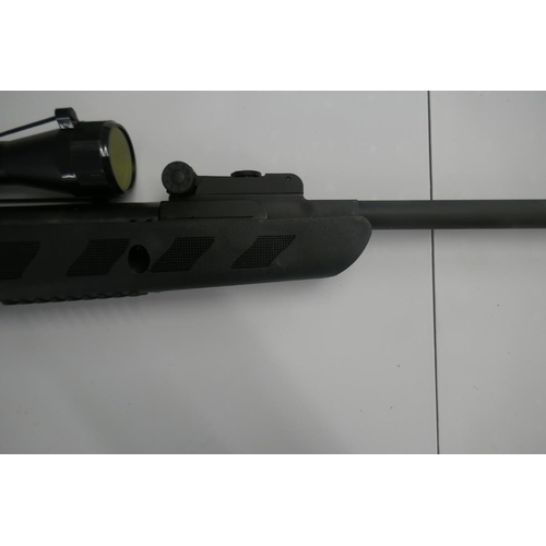 359 - Milbro .177 air rifle as new with telescopic sight in bag