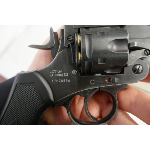 360 - Webley Service revolver Co2 air pistol