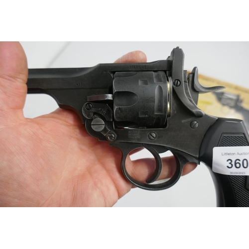 360 - Webley Service revolver Co2 air pistol