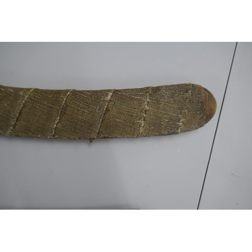 368 - Curved sword in sheath possibly Ottoman Empire