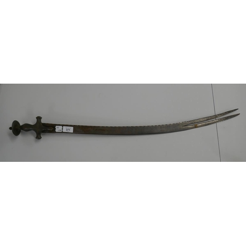 371 - Zulfiquar 18th-19th century sword