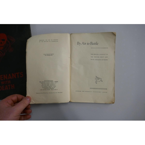 380 - 3 books WW1 nurses diary, By Air to Battle and Covenants with Death