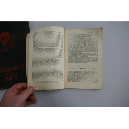 380 - 3 books WW1 nurses diary, By Air to Battle and Covenants with Death