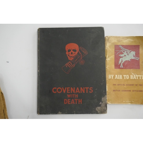 380 - 3 books WW1 nurses diary, By Air to Battle and Covenants with Death