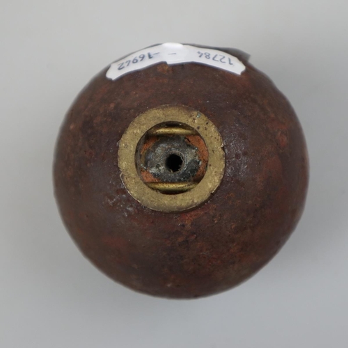 63 - WW1 ball grenade - deactivated