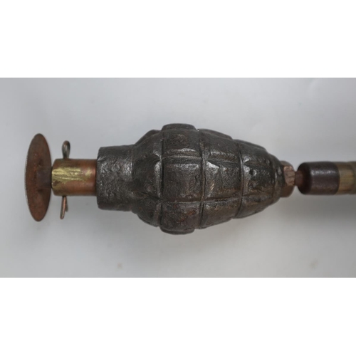 64 - WW1 British stick grenade - deactivated