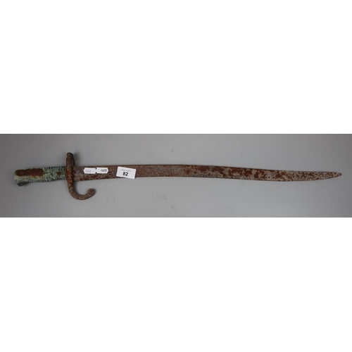 82 - French Chassepot bayonet