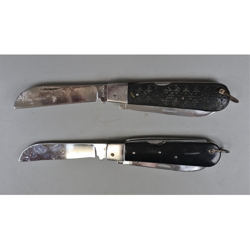 88 - 2 folding knives - one Chinese