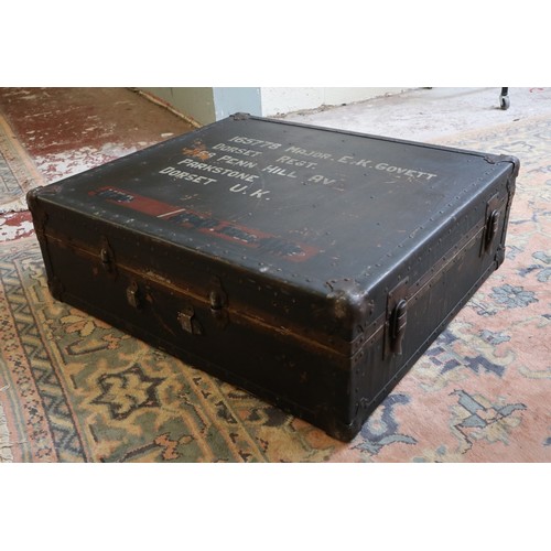 244 - Major E.K Gobett Dorset Regiment trunk