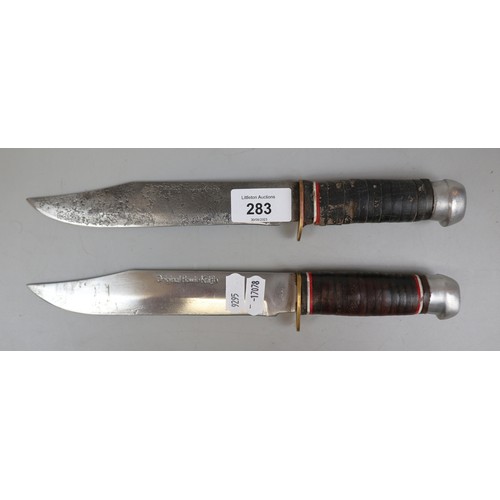 283 - 2 original Bowie knives