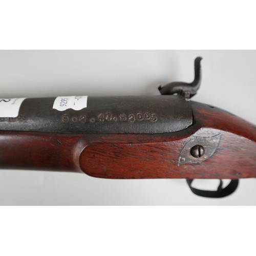 292 - Antique flintlock rifle