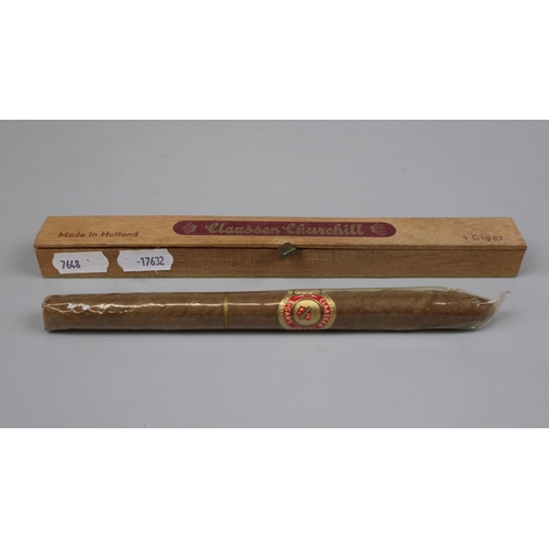 131 - Claassen Churchill cigar in box
