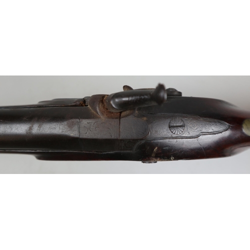 147 - Antique percussion rifle