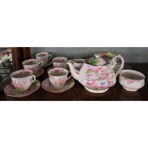 207 - Royal Albert Blossom Time tea set