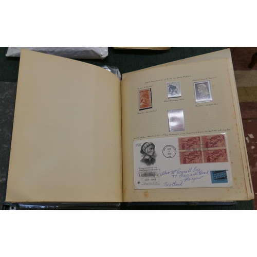 250 - Stamps - Literary thematic collection stamps and covers