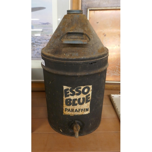 332 - Vintage Esso blue paraffin can