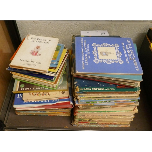 377 - Collection of children's books to include Rupert annuals