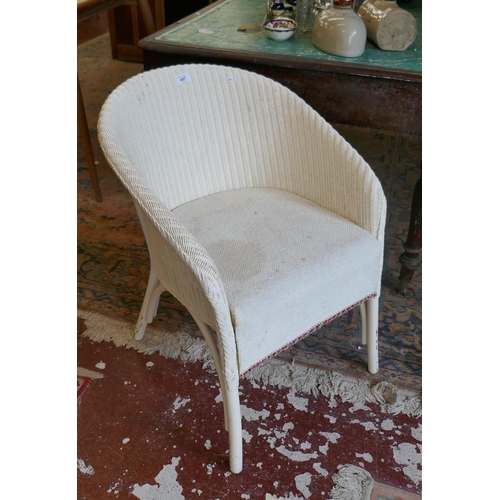 497 - Vintage Lloyd Loom armchair
