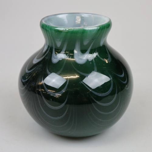 161 - 3 Murano style glass vases