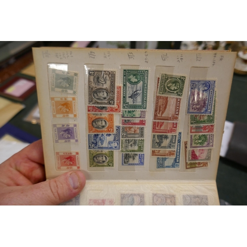 251 - Stamps - Commonwealth odds on pages, stockbook, stockcards, noted cape of Good Hope 1d triangle