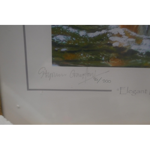 286 - Set of 5 L/E prints signed Stephen Gayford