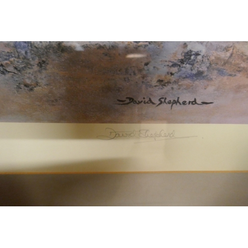 327 - David Shepherd L/E signed print - Approx image size: 94cm x 51cm