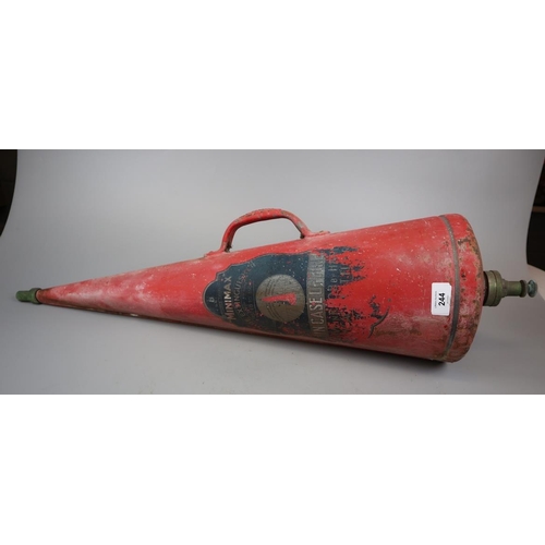 244 - Vintage Minimax fire extinguisher 