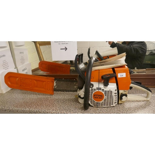 334 - Stihl petrol chainsaw No. 361