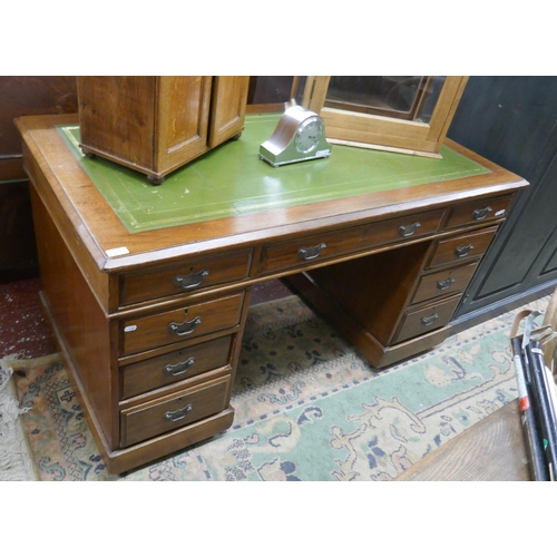 377 - Large Edwardian desk