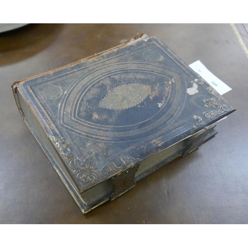 398 - Antique family bible