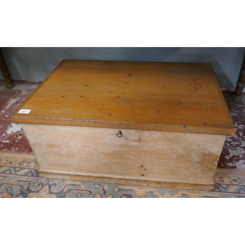 423 - Antique pine chest