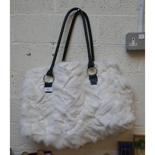 443 - Fur weekend bag