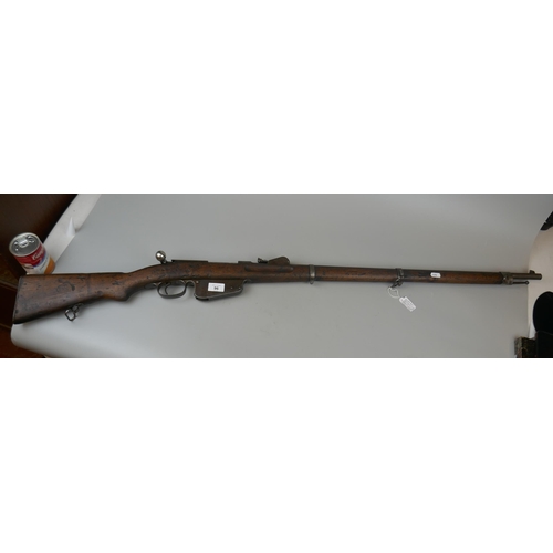 96 - Antique Austrian M1886 Mannlicher rifle