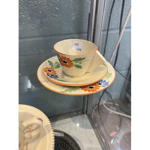 124 - Collection of Clarice Cliff to include Wedgwood