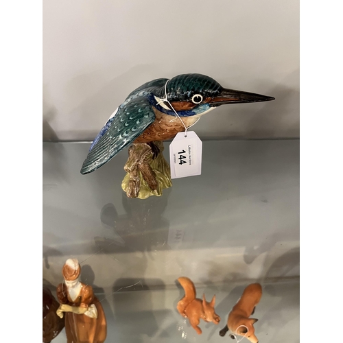 144 - Beswick kingfisher - 2321 - Approx height: 12.5cm